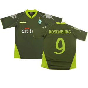Werder Bremen 2007-08 Away Shirt (S) (Excellent) (Rosenburg 9)