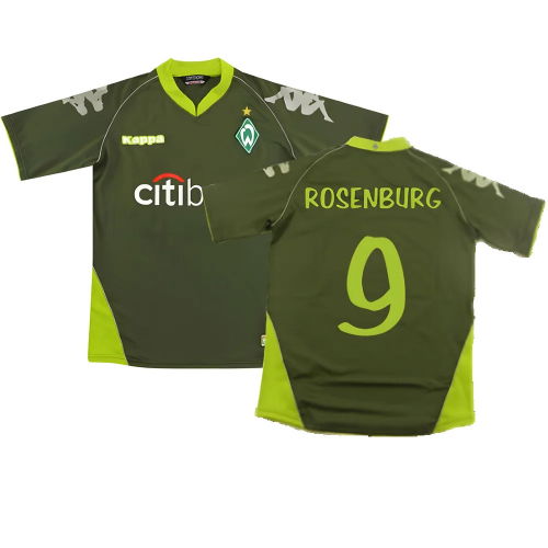 Werder Bremen 2007-08 Away Shirt (S) (Excellent) (Rosenburg 9)