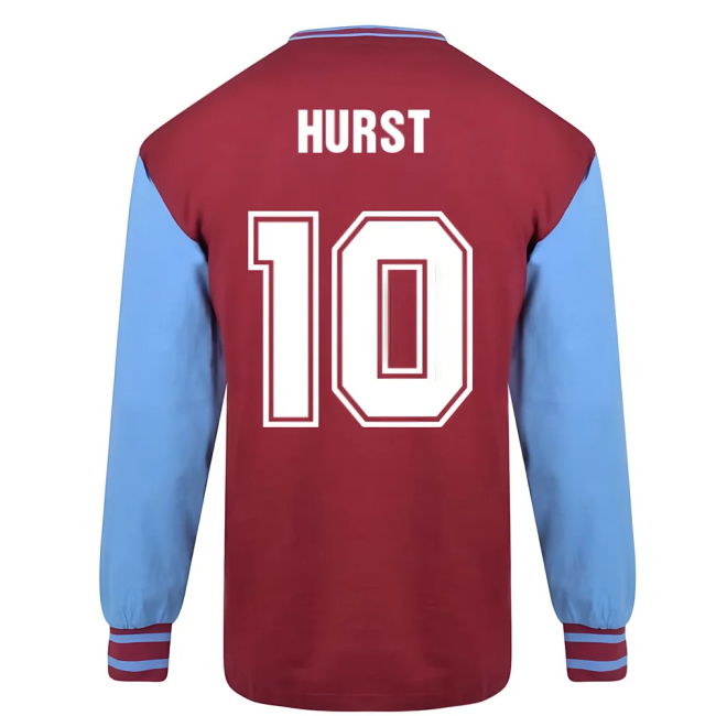 West Ham United 1964 FA Cup Final Retro Shirt (HURST 10)