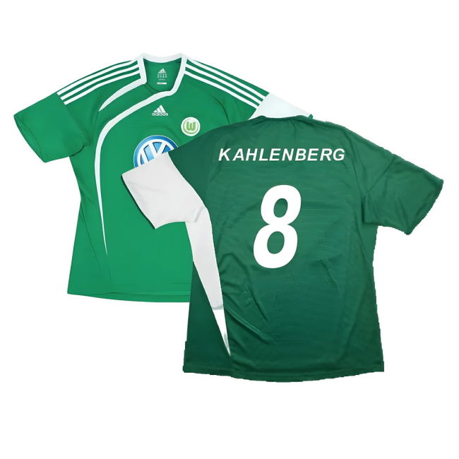 Wolfsburg 2009-10 Away Shirt ((Very Good) XXL) (Kahlenberg 8)