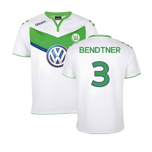 Wolfsburg 2015-16 Home Shirt ((Very Good) XXL) (Bendtner 3)