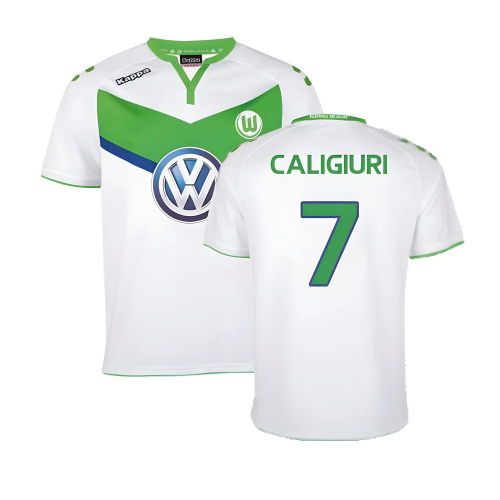 Wolfsburg 2015-16 Home Shirt ((Very Good) XXL) (Caligiuri 7)
