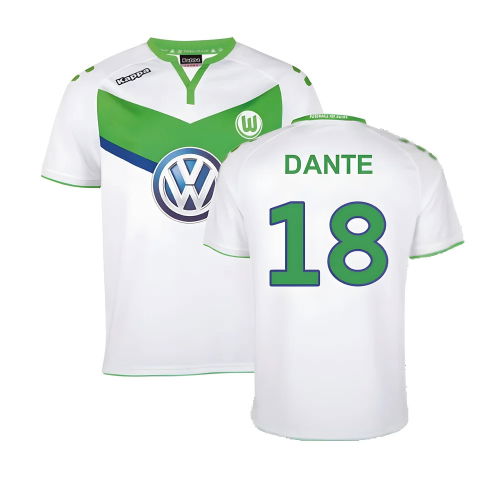 Wolfsburg 2015-16 Home Shirt ((Very Good) XXL) (Dante 18)