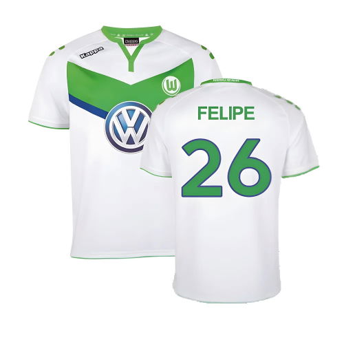 Wolfsburg 2015-16 Home Shirt ((Very Good) XXL) (Felipe 26)