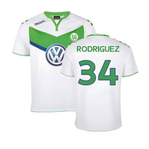 Wolfsburg 2015-16 Home Shirt ((Very Good) XXL) (Rodriguez 34)