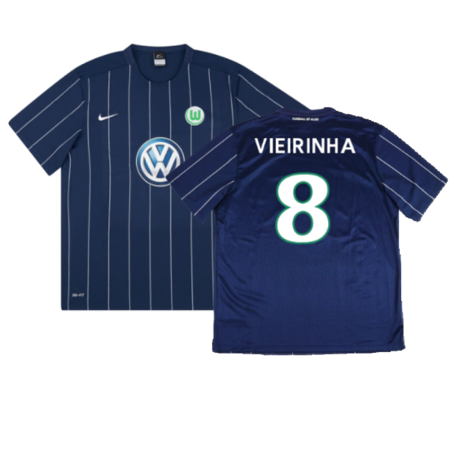 Wolfsburg 2016-17 Third Shirt ((Mint) L) (Vieirinha 8)