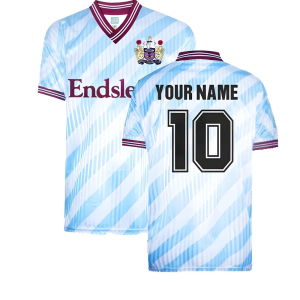 Burnley 1988 Away Retro Shirt (Your Name)