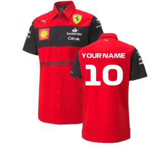 2022 Ferrari Team Shirt (Red) (Your Name)