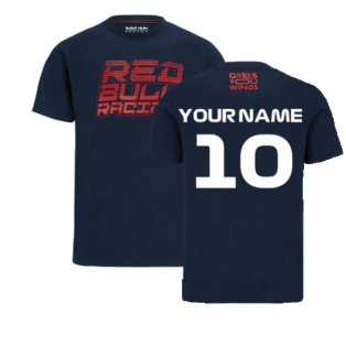 2022 Red Bull Racing Team Graphic Tee (Navy) (Your Name)