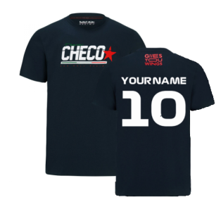 2022 Red Bull Racing Sergio Perez Graphic Tee (Navy) (Your Name)