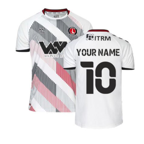 2021-2022 Charlton Athletic Away Shirt (Your Name)