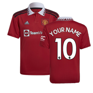 2022-2023 Man Utd Home Shirt (Kids) (Your Name)
