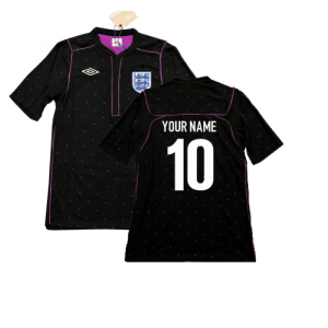 2010-2011 England Goalkeeper Shirt SS (Black)