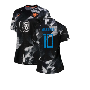 2022-2023 Holland Pre-Match Shirt - Ladies (Your Name)
