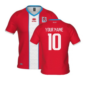 2022-2023 Luxembourg Home Shirt (Your Name)