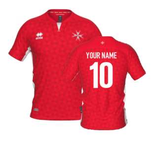 2022-2023 Malta Home Shirt (Your Name)