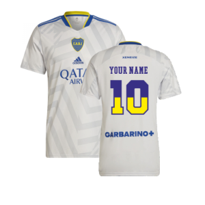 2021-2022 Boca Juniors Away Shirt (Your Name)