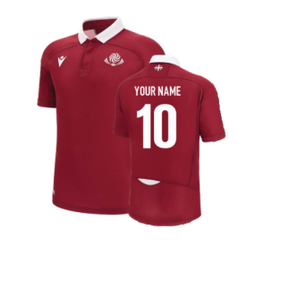 2022-2023 Georgia Rugby Home Shirt (Your Name)