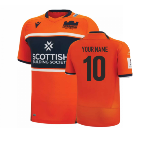 2022-2023 Edinburgh Rugby Away Replica Shirt (Your Name)
