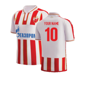 2022-2023 Red Star Belgrade Home Shirt (Your Name)