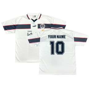 Eintracht Frankfurt 1998-99 Away Shirt ((Good) XXL) (Your Name)