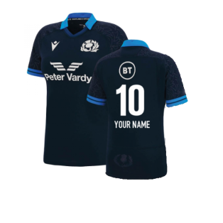 2022-2023 Scotland Home Rugby Shirt Poly (Ladies) (Your Name)