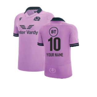 2022-2023 Scotland Away Rugby Replica Shirt (Your Name)