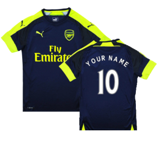 Arsenal 2016-17 Third Shirt (XS) (BNWT) (Your Name)