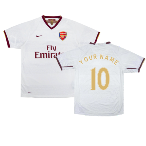2007-2008 Arsenal Away Shirt (Your Name)
