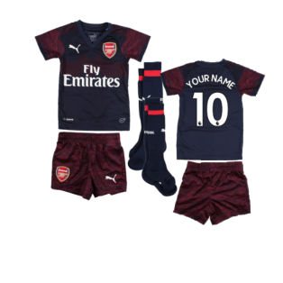 2018-2019 Arsenal Away Mini Kit (Your Name)