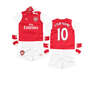 2014-2015 Arsenal Home Baby Kit (Your Name)