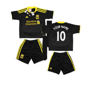2010-2011 Liverpool Third Mini Kit (Your Name)