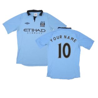 2012-2013 Manchester City Home Shirt (Your Name)
