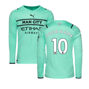 2021-2022 Manchester City Third LS Goalkeeper Shirt