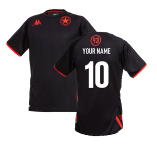 2022-2023 Red Star Paris Training Shirt (Black) (Your Name)