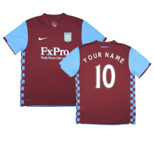 2010-2011 Aston Villa Home Shirt (Your Name)