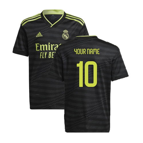2022-2023 Real Madrid Third Shirt (Kids) (Your Name) 2022-2023 Real Madrid Third Shirt (Kids) (Your Name)
