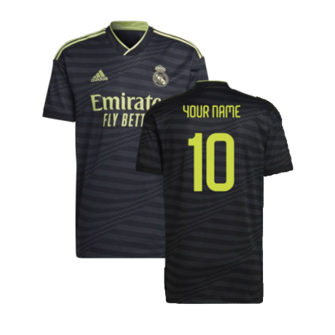 2022-2023 Real Madrid Third Shirt (Your Name)