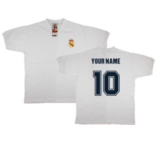 Real Madrid 1960s Home Retro Shirt (Your Name)
