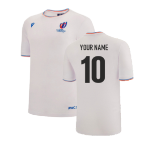 Macron RWC 2023 Rugby World Cup Logo Tee (White)