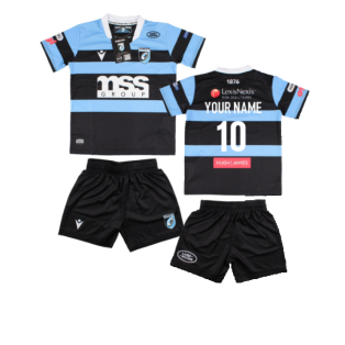 2022-2023 Cardiff Blues Home Rugby Mini Kit (Your Name)