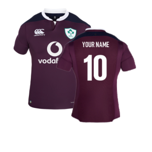 2016-2017 Ireland Alternate Test Rugby Shirt (Your Name)