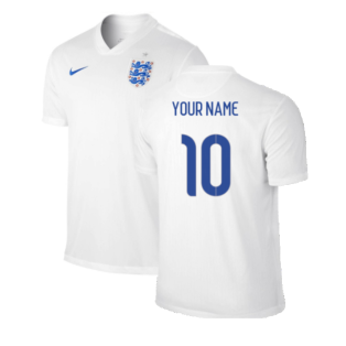 2014-2015 England Home Shirt (Your Name)