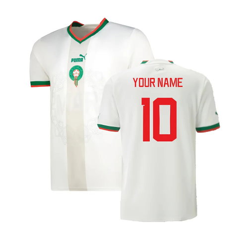 2022-2023 Morocco Away Shirt (Your Name)