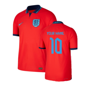 2022-2023 England Player Issue Away Vapor Shirt (Your Name)