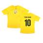 2022-2023 Denmark Away Goalkeeper Jersey (Yellow) - Kids (Your Name)