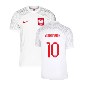 2022-2023 Poland Home Shirt - Kids (Your Name)