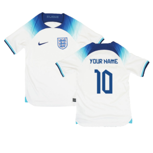 2022-2023 England Home Shirt (Kids) (Your Name)