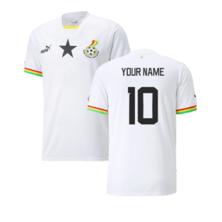 2022-2023 Ghana Home Shirt (Your Name)