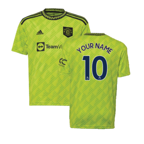 2022-2023 Man Utd Third Shirt (Kids) (Your Name)